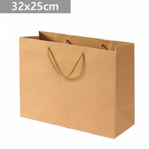 가로형 무지 크라프트지 쇼핑백 32x25cm 기프트백고급쇼핑백 깔끔한쇼핑백 마트가방 마트봉투 마트장바구니 선물가방 선물백 선물쇼핑백 선물용 선물용쇼핑백 선물용품 선물포장 선물포장쇼핑백 시장가방 시장바구니 장바구니 장바구니가방 귀여운쇼핑백 기성쇼핑백 기프트백 손잡이봉투, 본상품