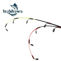 요시가와 솔리드 팁 납작 초릿대 (얼음낚시), 50cm-오렌지(연질)