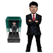 아바타피규어 주문제작 실사 남자 정장 피규어 퇴직 퇴직패 승진 승진패 트로피 감사 감사패 기념 기념패 축하 축하패 공로 공로패 선물, 3번- 팔짱자세
