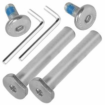 OTFAITP M8 40-76mm 수 암 앨런 나사 및 볼트 모음 세트 스쿠터 부품 2-3-4륜 킥 수리 전면 뒷바퀴 차축 도구 (63 x 8mm), 54 8mm