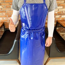경인 양면 방수 앞치마 기본고리형 1000mm*1200mm (중대), 옐로우