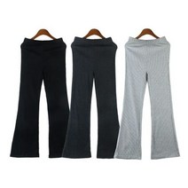 트레이닝 여자 무파이 골지 부츠컷 팬츠 SHC 팬츠 운동복