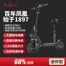 전동 킥보드 피닉스 전동킥보드 시니어 페달 미니 승마용 전기병차 대리운전, 01 48V, 05 미니36V흑色（1차 브랜드）방범/순전기50-60K