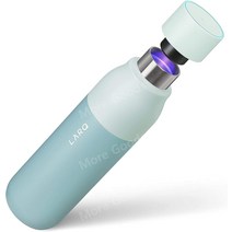 LARQ Bottle UV 소독 자동 세척 단열 스테인리스 텀블러 25온스, 740ml, 씨사이드 민트
