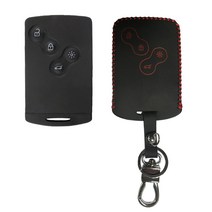 카포카 르노 QM3 2018년형 RO4타입 스마트키 가죽케이스 키홀더, 레드