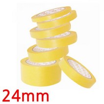 24mm 자동차 라인작업 고온 마스킹테이프 도색 쉬운제거 내열성