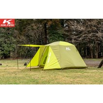 콜핑텐트 바론II KFN2193U 캠핑용품 오토캠핑 3~5인용텐트 야외텐트, 라이트그린