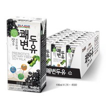 파스퇴르 쾌변두유 검은콩, 4560ml, 1개