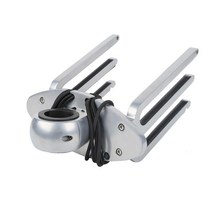 1 pcs 보트 알루미늄 웨이크 보드 타워 랙 서핑 및 홀더 해양 워터 액세서리, 기본