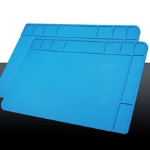 힛툴 미니열풍기 히팅기 diy 공예용 단열 실리콘 패드 데스크 매트 전화 유지 보수 플랫폼 납땜 수리 스테이션 도구 480x 340mm D29 22 드롭