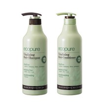 꽃을든남자 에코퓨어 바이탈라이징 헤어(샴푸700ml+컨디셔너700ml), 1개