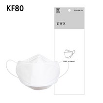 늘푸른 KF80 황사 미세먼지 마스크 대형 (낱개포장), 10개