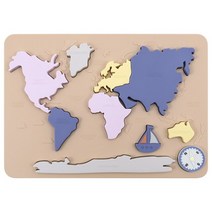 세계지도퍼즐 Dropshipping 센터 소프트 실리콘 세계지도 3DPuzzle 장난감 몬테소리 교육 아기 장난감인지 지능 퍼즐 게임, [03] 3