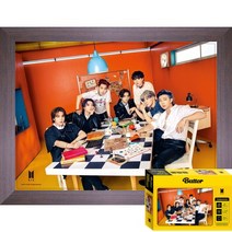 퍼즐피플 BTS 직소퍼즐 모음, BTS Butter1 500피스 액자포함(우드월넛), 500p