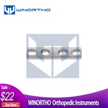 3.5mm dcp 압축 뼈 플레이트 수의학 정형 외과 기구 애완 동물 winortho, 10 holes