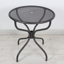 초코망탁자 야외용 철재 조립식 정원 가든 파라솔 테이블, 650파이