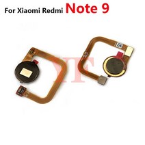 고화질 북 스캐너 양면 스캔 고급 스캔기 Xiaomi Redmi 8 9 Note 8T Pro 홈 버튼 백 터치 ID 스캐너 지문, 06 For Redmi 9 Black