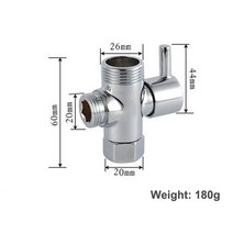 삼방밸브 1/2 3 방향 커넥터 샤워 다이버터 밸브 물 분리기 스위치 어댑터 회전 제어 탭 욕실 액세서리, [01] 4, 01 4