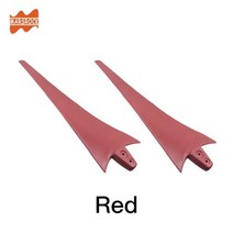 자가발전기모든 풍력 발전기에 적합한 허브 및 커버 3 블레이드 5 6 터빈 자유롭게 조립할 수 있음, 06 3 Red Blades