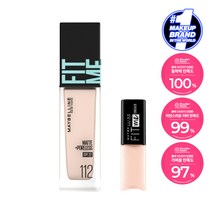 메이블린뉴욕 핏미 파운데이션 6 Color(단품/기획), 기획 115+미니컨실러