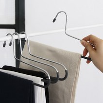 홈앤하우스 멀티코팅 바지 걸이 10P + 10P, 그린, 상세설명 참조
