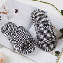 신우몰 발편한 이중쿠션 인테리어 거실화 커플 면실내화, 여성/패턴06