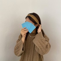 시나몬걸 1+1 얇은 골지 5color 머리띠 헤어밴드