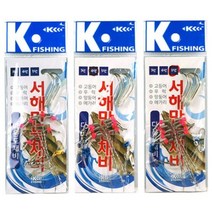 플로우비 서해만능채비 우럭 광어 망둥어, 10개