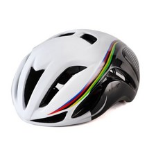 레드 불라이딩 에어로 MTB 도로 자전거 헬멧 TT 스포츠 레이싱 보호대 VTT 철인 3 종 경기 승마 안전 캡, M (54-60 CM), 2