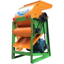 농기계 나무파쇄기 콩 들깨 옥수수 곡물 잡곡 곡물 선별기 수확기, 무박피 탈곡기 모터포함