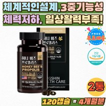 식약처인증 PROPOLIS 폴라폴리스 아연 면역 셀렌 추천 환절기 폴리폴리스 플라보노이드 항산화 건강관리 정 온가족 BEEPROPOLIS 홈쇼핑 특허캡슐 건강기능식품 60대 30대