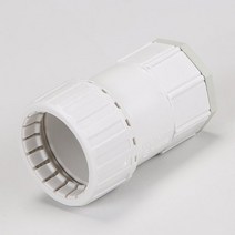 일신전기조명 난연CD파이프 부속 28MM 콘넥타 커넥터, 1개