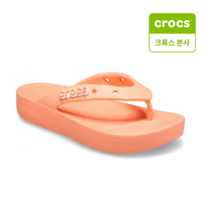 [국내정식매장] 크록스 클래식 플랫폼 플립 우먼 207714-83E