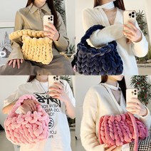 자이언트얀 벨벳얀 1kg, 핫핑크, 1개