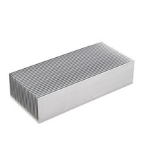 컴퓨터 부품 알루미늄 방열판 냉각 핀 150x69x37mm 실버 톤, [01] Silver, 01 Silver