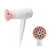 필립스 헤어 드라이어 1600W/BHD300/드라이기/ThermoProtect 악세서리 스타일링노즐포함