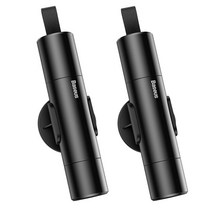 1+1 베이스어스 차량용 비상용 망치 해머 레스큐미 자동차 비상탈출, 1+1블랙