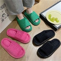 ONM 슬리퍼 스웨이드 사무실 실내 거실 층간소음 데일리, 블랙-230