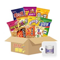으쓱몰 농심 10종 과자세트 감자깡 꿀꽈배기 매운새우깡 바나나킥 새우깡 알새우칩 양파링 오징어집 자갈치 포스틱 빈다4D롤티슈, 1세트