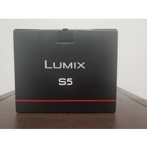 Panasonic 파나소닉 LUMIX S5 풀 프레임 미러리스 카메라 바디만. 새로운