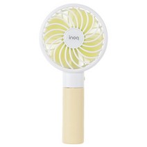 이노크아든 USB 휴대용 핸디선풍기, IA-19YW, 옐로우