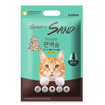 카르마 퀸오브샌드 편백숲 편백모래 1.5kg, 퀸오브샌드 편백모래 1.5kg 4개
