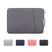 [구즈파크] 맥북 삼성 이온 엘지 그램 노트북 파우치 가방 13 15 15.6, 블랙