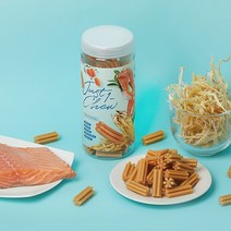 한입뚝딱 덴탈츄 연어와 황태 강아지 껌 330g, 단일옵션