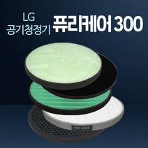 LG퓨리케어 300 공기청정기 필터 H13 헤파+탈취 [호환용/국내제작/당일출고], 헤파필터+탈취필터