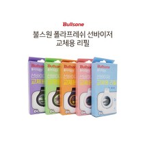 불스원 선바이저 차량용 방향제 리필 교체용 4ml, 라임모히또