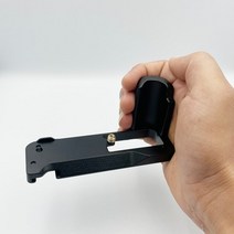 삼각대 플레이트 퀵릴리즈 퀵슈 L수직 퀵 릴리스 플레이트 QR 카메라 홀더 브래킷 소니 ZV1 zv-1 Arca-Swis, 01 Black