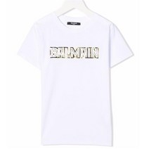 발망 [명품]22SS 발망주니어 1216 로고 반팔티셔츠 22SS6Q8501Z00571000RB