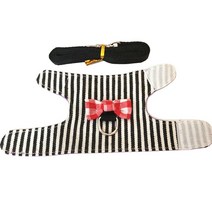 소동물 용품 작은 애완 동물 토끼 하네스 조끼와 흰 족제비 기니 돼지 햄스터 강아지 Bowknot 가슴 스트랩 가죽 끈 세트, [03] M, [02] Black