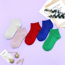 비단길 N골지펄 양말 (5켤레)